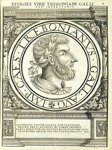 Trebonianus Gallus, illustration fra 