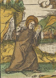Kristus som god hyrde, fra Das Plenarium, 1517. af Hans Schäufelein the Elder