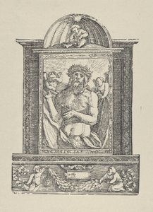 Ecce Homo Man of Sorrows, 1922. af Hans Schäufelein the Elder