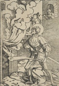 Saint Florian genangreb. af Hans Schäufelein the Elder