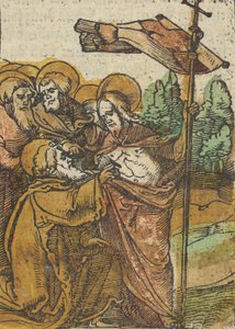 The Incredulity of Thomas, fra Das Plenarium, 1517. af Hans Schäufelein the Elder