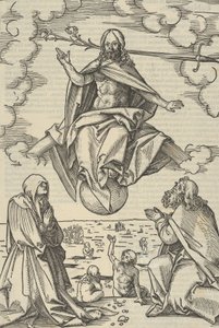Den sidste dom, fra spejlet af vor Herre Jesu Kristi lidenskab, 1507. af Hans Schäufelein the Elder
