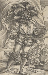 Fanebæreren, ca. 1515. af Hans Schäufelein the Elder