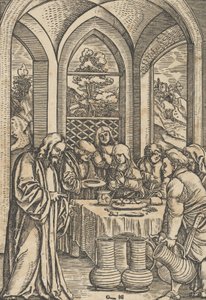 Brylluppet i Kana, fra The Life of Christ, ca. 1511-12.
