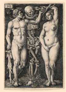 Adam og Eva af Hans Sebald Beham