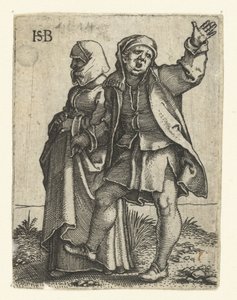 bondepar Bondebryllupsparade (serietitel) af Hans Sebald Beham