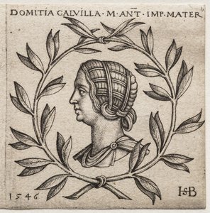 Buste af Domitia Calvilla af Hans Sebald Beham