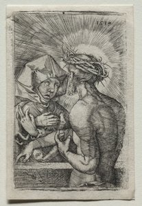 Kristus og Jomfruen af Hans Sebald Beham