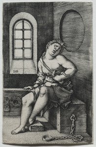 Kleopatra af Hans Sebald Beham