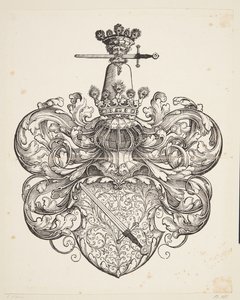 Våbenskjold fra Kress von Kressensteins familie af Hans Sebald Beham
