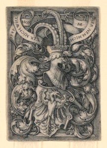 Våbenskjold med en ørn af Hans Sebald Beham