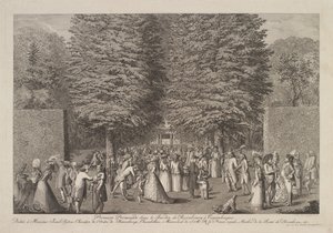Festende bønder (Maj og juni) af Hans Sebald Beham