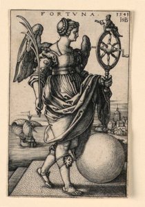 Fortuna (Fortune) af Hans Sebald Beham