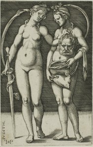 Judith og hendes tjener af Hans Sebald Beham