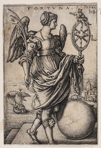 Lykke (Fortuna) af Hans Sebald Beham