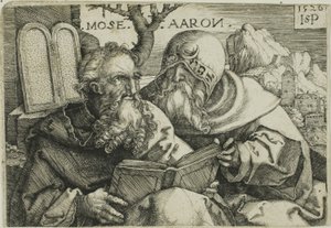 Moses og Aron af Hans Sebald Beham