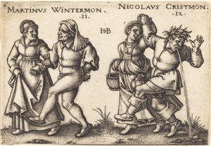 November og december af Hans Sebald Beham
