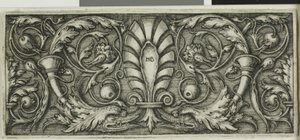 Ornament med palmette af Hans Sebald Beham
