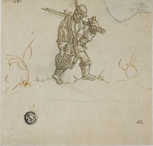 Bonde Bærespand af Hans Sebald Beham