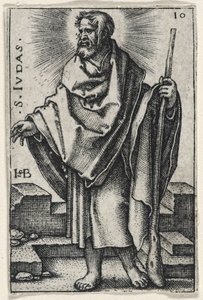 Sankt Judas Thaddeus, 1541-46 af Hans Sebald Beham