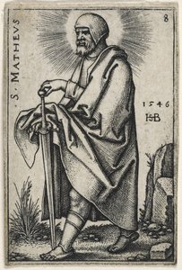 Sankt Matthæus, 1541-46 af Hans Sebald Beham