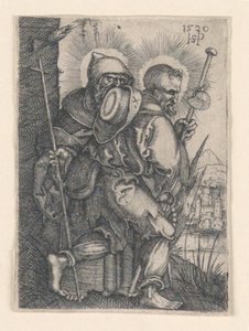 Saint Philip og Saint James Major af Hans Sebald Beham