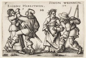 september og oktober af Hans Sebald Beham