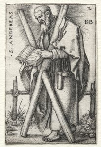 St. Andrew, 1545-1546. af Hans Sebald Beham