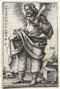 St. Bartholomew af Hans Sebald Beham