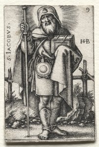 Sankt Jakob den Store, 1545-1546. af Hans Sebald Beham