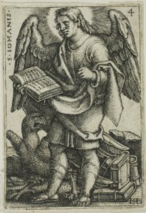 St. John, fra De fire evangelister af Hans Sebald Beham