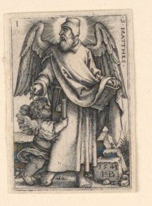 St. Matthæus, fra De fire evangelister af Hans Sebald Beham