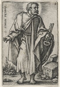 Sankt Peter, 1541-46 af Hans Sebald Beham