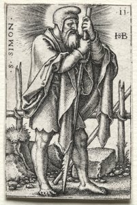 Sankt Simon, 1545-1546. af Hans Sebald Beham