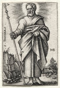 Sankt Thomas af Hans Sebald Beham