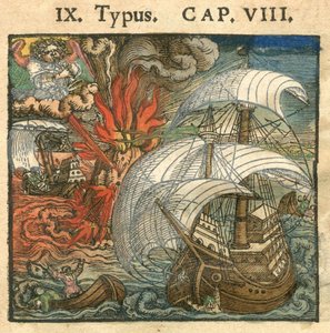 Syndfloden, 1540 af Hans Sebald Beham
