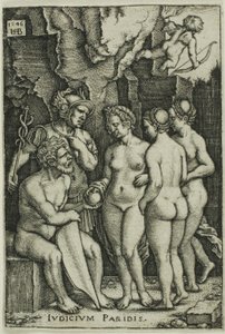 Paris-dommen af Hans Sebald Beham