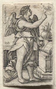 Kundskaben om Gud og de syv kardinaldyder: Viden om Gud - Cognicio. af Hans Sebald Beham