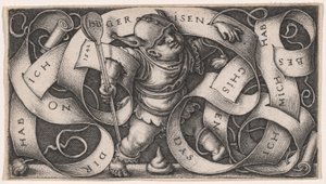 Den lille klovn af Hans Sebald Beham