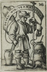 Markedsbonden af Hans Sebald Beham