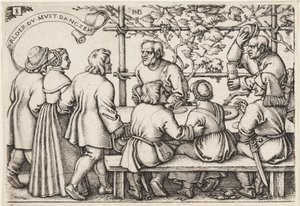 Bondegildet, eller de tolv måneder af Hans Sebald Beham