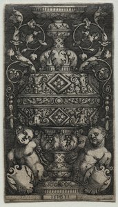 Vase dekoreret med børn, 1531. af Hans Sebald Beham