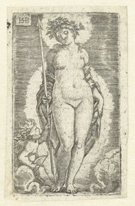 Venus i Amor af Hans Sebald Beham