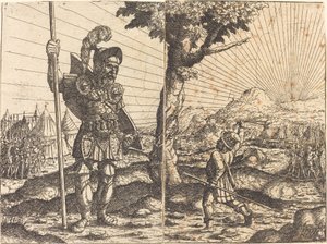 David og Goliat, 1551.
