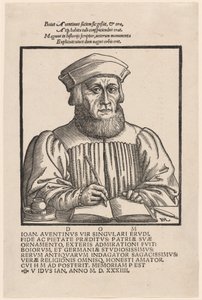 Johann Aventinus Johann Turmair, 1554. af Hans Sebald Lautensack