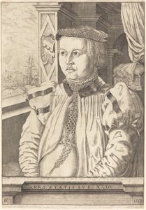 Lady von Eckh født Piencsenau, 1553. af Hans Sebald Lautensack