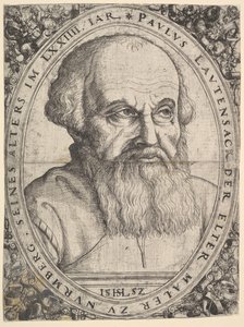 Portræt af Paulus Lautensack den ældre, 1552.