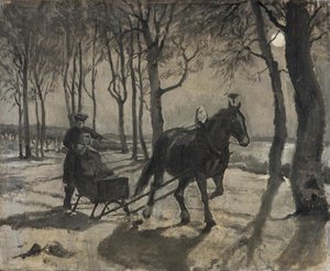 Kanekørsel til Fussingöe af Hans Smidth