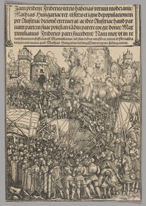 Udvisning af ungarerne, plade 13 fra historiske scener fra kejser Maximilian I