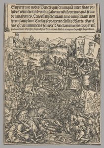 Krig med Venedig, plade 21 fra historiske scener fra kejser Maximilian I